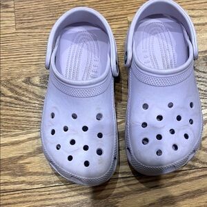 Kids Lavender Crocs